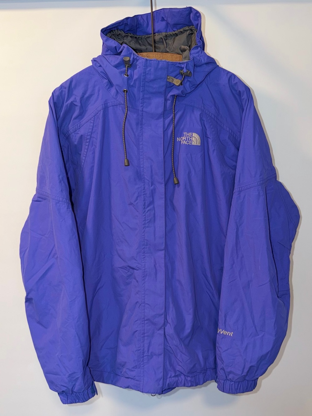The North Face Purple Hooded Rain Jacket